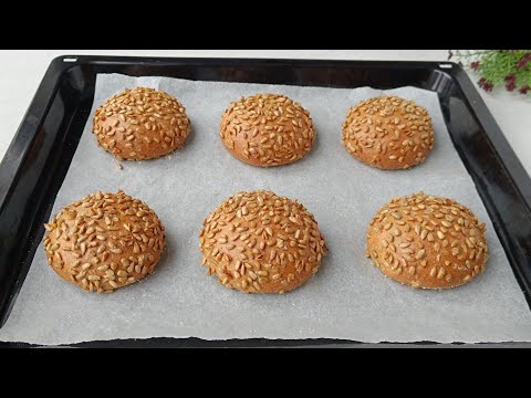 Видео: 100% ЦІЛЬНОЗЕРНОВІ булочки . Пухкий та м'який хліб .