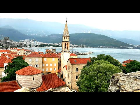 Видео: Отпуск в Черногории.Будва.Святой Стефан.Боко-Которская бухта.Зиплайн.Чёрное озеро.#черногория