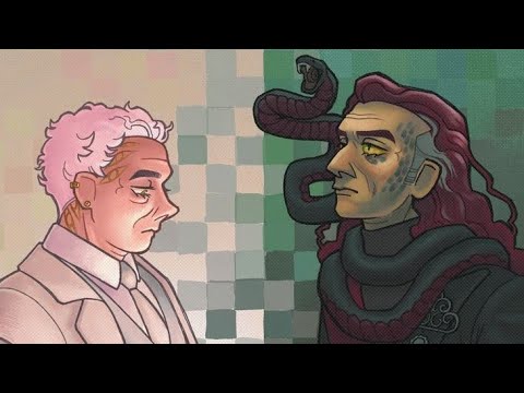 Видео: "Благие знамения" комиксы