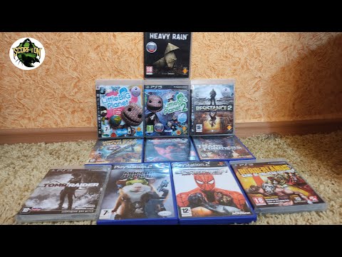 Видео: Большое пополнение игр на PS2 и PS3.