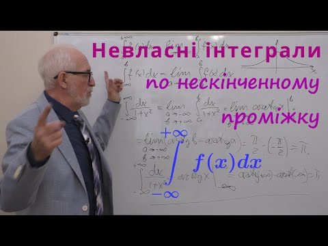 Видео: ІЧ26. Невласні інтеграли по нескінченному проміжку.