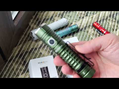 Видео: Обзор фонаря с функцией павербанка Wurkkos TS22 - 5000K XHP70D HICRI