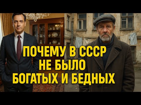 Видео: Почему в СССР не было богатых и бедных? Правда о равенстве