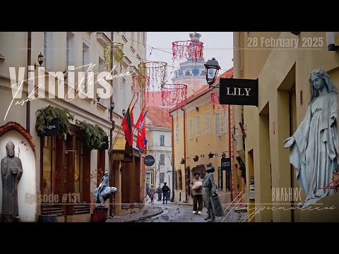 Видео: По улицам Вильнюса от вокзала до старого города ✨ #tashabordeaux