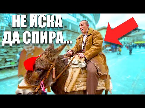 Видео: ЗА МАЛКО ДА СЕ ПРЕБИЯ ОТ МАГАРЕТО