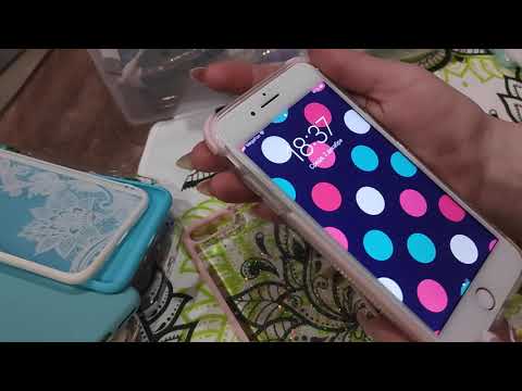 Видео: Чехлы на Айфон 7 плюс❤🧁🎀Очень расслабляющее залипательное видео💐💘🎁🌺🌈
