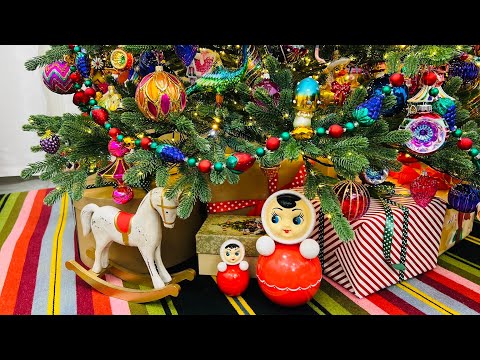 Видео: 🎄Ёлочка в теме Детство - яркая и красочная 🍍сезон 2024-2025 гг.🧡