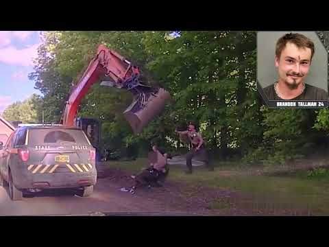 Видео: Преступник в стиральной машине/Полиция США #3