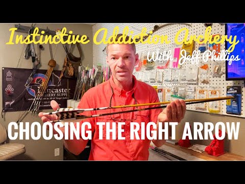 Видео: Выбор правильной стрелы / Длинный лук и рекурсивный лук