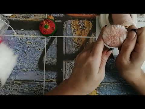 Видео: Мастер-класс "Часы" игрушка из ваты