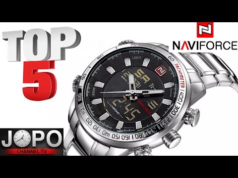 Видео: ТОП 5 часов NAVIFORCE на Aliexpress Лучшие мужские часы│Обзор часов Naviforce│Субтитры