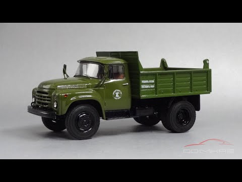 Видео: ЗиЛ-ММЗ-4502 самосвал || Start Scale Models - SSM || Масштабные модели автомобилей 1:43
