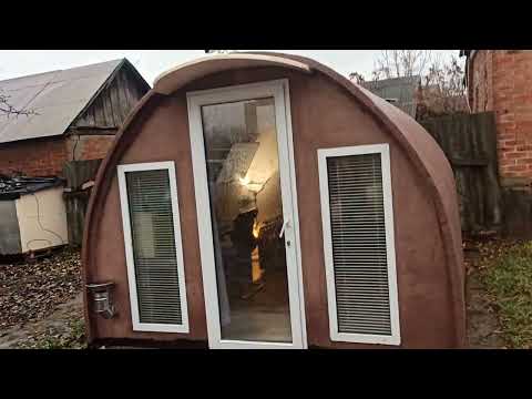 Видео: Домик из пенопласта спустя 1 год