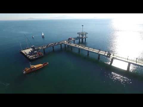 Видео: Спасяването на Кръста в Бургас  от дрон (част 1) 6.1.2018 година