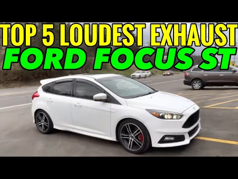 Видео: Пять самых громких выхлопных систем для Ford Focus ST 2.0L Turbo!