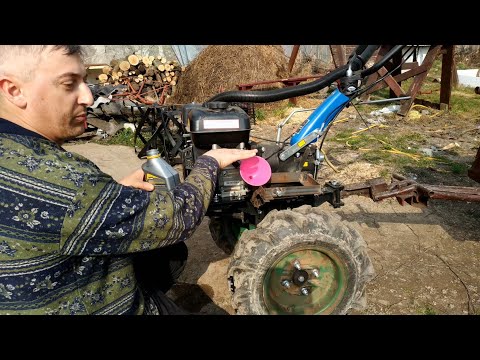 Видео: Первый запуск мотоблока после зимы: что нужно и что не нужно делать?