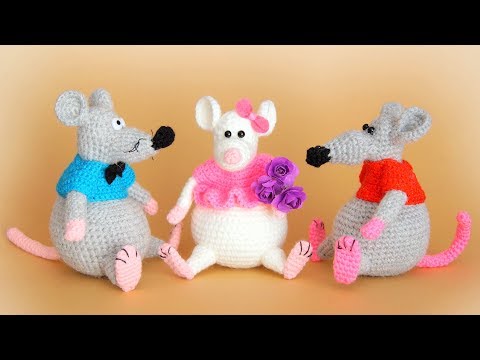 Видео: МК вязаная одежда для Крысок 3 ЧАСТЬ | Crochet rat clothes 3