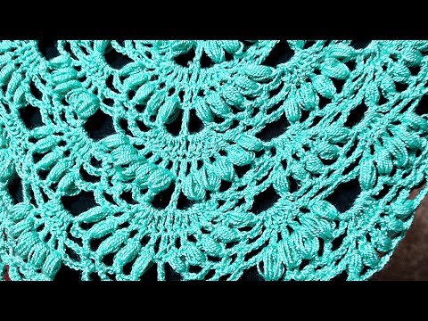 Видео: Новый узор для шали или бактуса в Вашу копилку