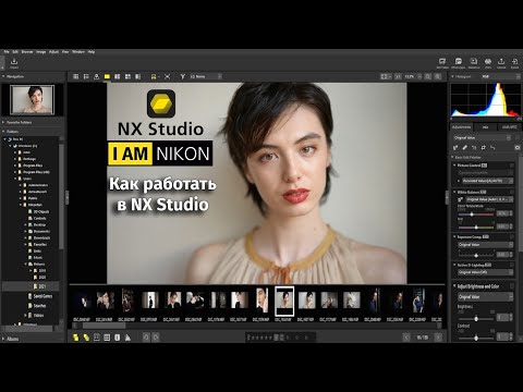 Видео: Как работать в Nikon NX Studio в 2023