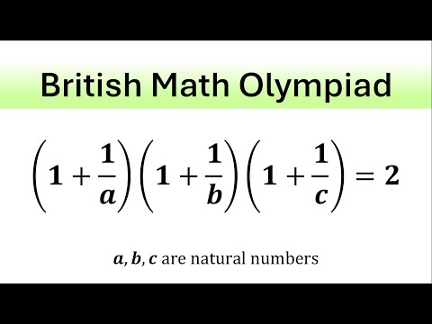 Видео: Удивительная задача по алгебре | Британская математическая олимпиада