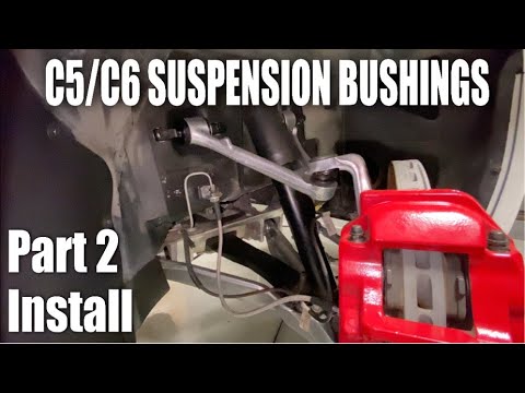 Видео: Втулки подвески C5/C6 — Часть 2