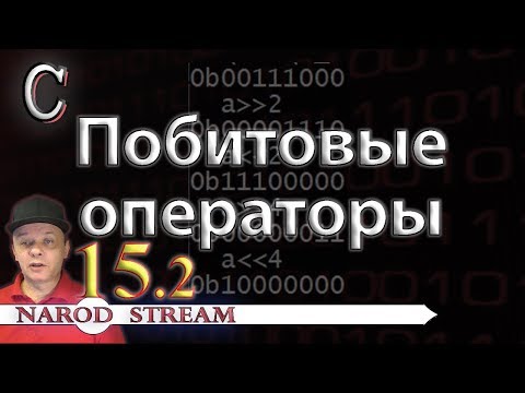 Видео: Программирование на C. Урок 15. Побитовые операторы. Часть 2