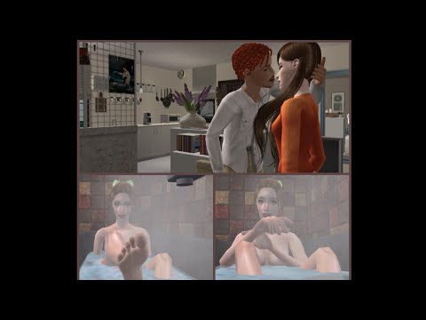 Видео: Обзор семей Кохут и Гаррис  The Sims 2 | Молоды и прекрасны |  Gameplay The Sims 2