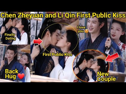Видео: Чэнь Чжэюань и Ли Цинь впервые поцеловались на публике. Никто не ожидал такого поцелуя! 😳 Заснято...