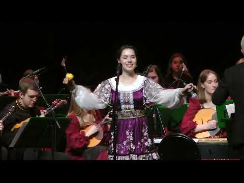 Видео: Б. Александров, Н. Некрасов «Ой, при лужку», Исполняет РНО «Москва» МГИМ им. А. Г. Шнитке