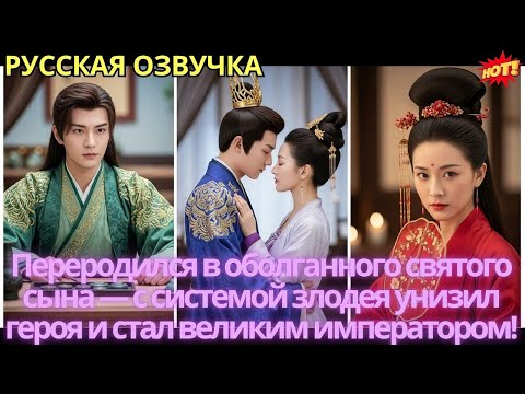 Видео: Переродился в оболганного святого сына — с системой злодея унизил героя и стал великим императором!