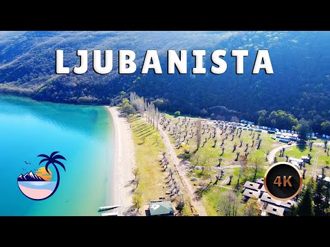 Видео: Пляж и деревня Любаниста | Охридское озеро | Македония