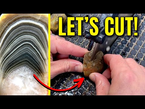 Видео: 21 эпичный агат в разрезе! Внутри — НЕВИДИМЫЕ полосы!