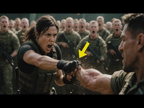 Видео: Он замахнулся, чтобы ударить её — и она переломала ему руку на глазах у 282 солдат