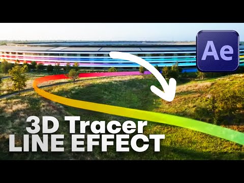 Видео: Анимированный эффект 3D-линии | Учебное пособие по After Effects