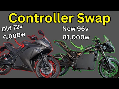 Видео: Я разобрал САМЫЙ ДЕШЕВЫЙ электромотоцикл, чтобы заменить его на МОНСТРУАЛЬНЫЙ КОНТРОЛЛЕР на 96 В!