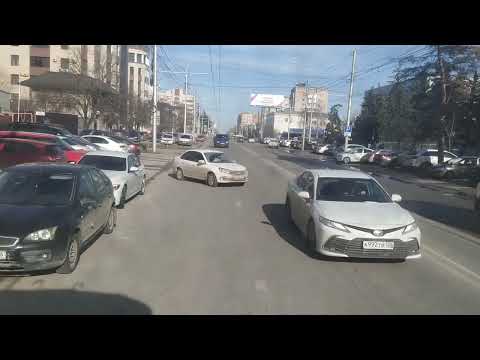 Видео: Троллейбус №92, маршрут 7, г.Ставрополь
