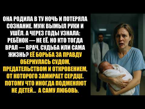 Видео: Муж ВЫМЫЛ руки после того, как я родила, но КОГДА врач принес результаты анализов…