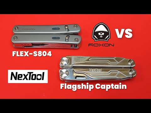 Видео: ‼️ROXON "FLEX-S804G" vs NEXTOOL "Flagship Captain".Сравнение ФЛАГМАНСКИХ мультитулов.‼️