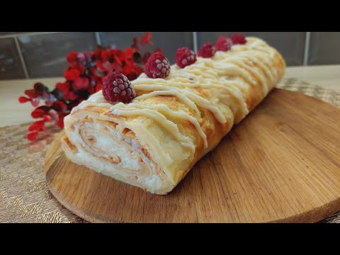 Видео: Рулет з фінським млинцем справжня смакота або смакова подорож