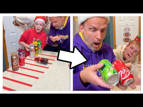 Видео: Рождественский челлендж с газировкой!