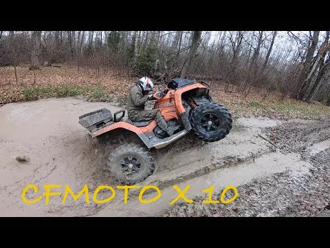 Видео: CFMOTO X10 тестируем в грязи. Отзывы владельцев.