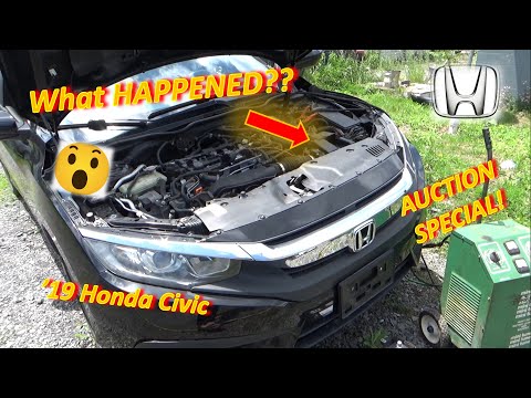 Видео: Что СЛУЧИЛОСЬ с этой Хондой?? ('19 Civic без заводной ручки, без связи...Специальный экземпляр дл...