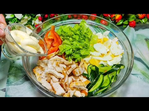 Видео: ЭТОТ САЛАТ БЕСПОДОБЕН ‼️ ГОТОВЛЮ ЧЕРЕЗ ДЕНЬ 💯 САЛАТ НА КАЖДЫЙ ДЕНЬ 💯