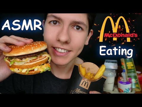 Видео: ASMR McDonalds 🍔(EATING SOUNDS)🍟 | АСМР Итинг, Мукбанг 🍗 Макдональдс 🥤 Еда, Mukbang