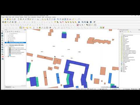 Видео: Импорт из  AutoCAD в Qgis. Загрузка DWG/DXF  в QGis