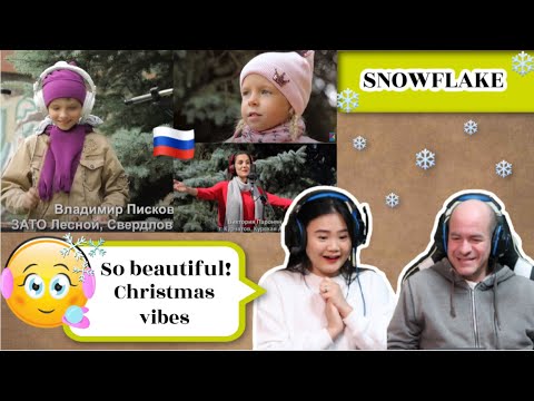 Видео: Cнежинка Второе видео проекта(Snowflake)| REACTION ru