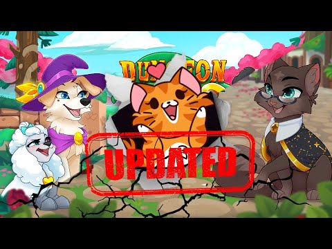 Видео: Валентиновское обновление Dungeon Dogs и Castle Cats