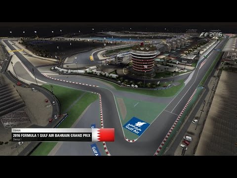 Видео: F1 2016. Быстрая гонка. Гран - при Бахрейн #4