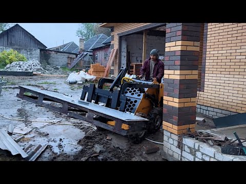 Видео: Он сорвал нам все планы. Но мы сделали все и даже больше. Стройка в деревне. Жизнь простых людей.