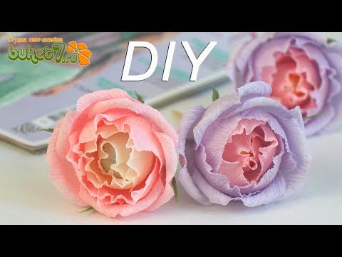 Видео: Мастер-Класс ☆ Роза из бумаги с конфетой ☆Делаем зимний букет из конфет вместе